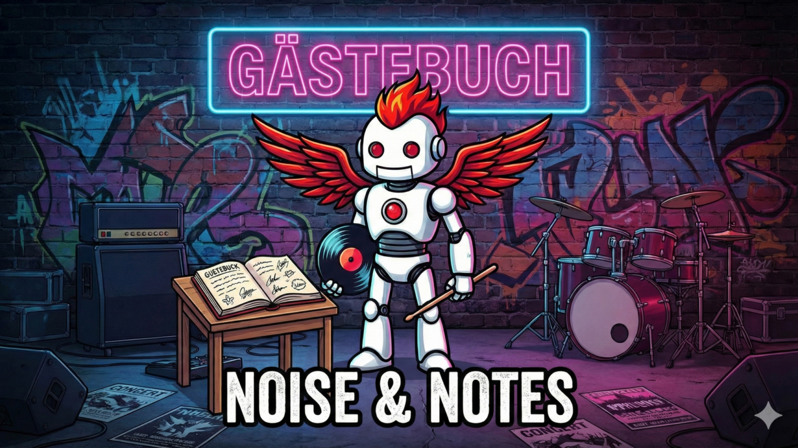 Noise & Notes - Das Gästebuch